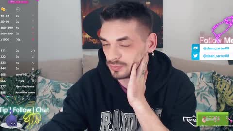 Dean Carter online show from April 4, 11:24 pm