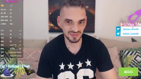 Snapshot of secret_sir chatting on October 20, 11:19 pm Dean Carter online show from October 20, 11:19 pm