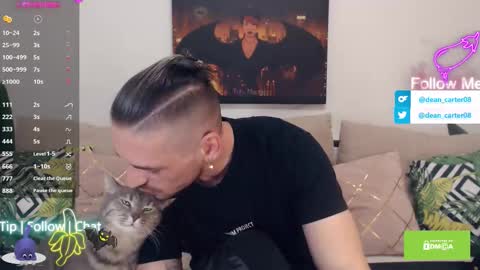 Snapshot of secret_sir chatting on October 23, 11:40 pm Dean Carter online show from October 23, 11:40 pm