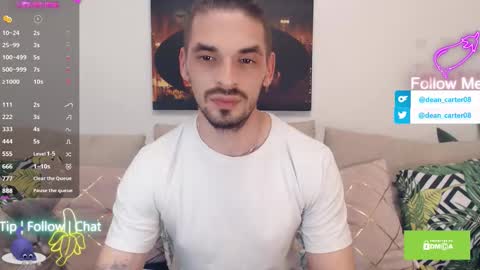 Snapshot of secret_sir chatting on October 17, 10:47 pm Dean Carter online show from October 17, 10:47 pm