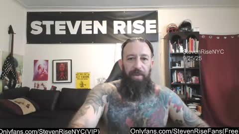 Snapshot of stevenrisenyc chatting on September 25, 9:13 pm StevenRiseNYC online show from September 25, 9:13 pm