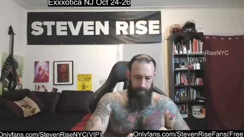 Snapshot of stevenrisenyc chatting on October 4, 11:53 pm StevenRiseNYC online show from October 4, 11:53 pm