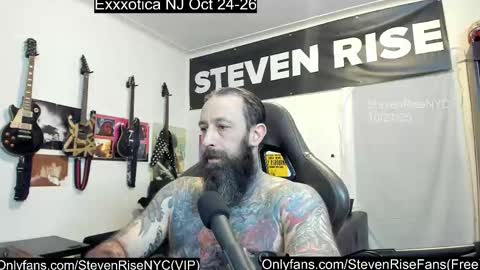 StevenRiseNYC online show from October 22, 2:37 am