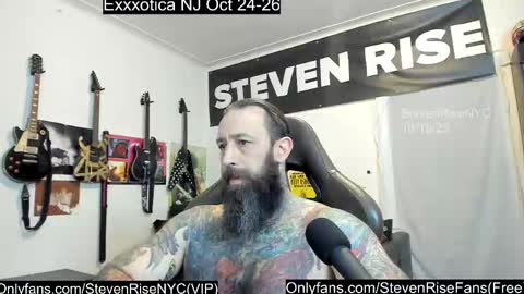 StevenRiseNYC online show from October 16, 1:24 am