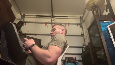 Snapshot of str8foryouguy chatting on February 7, 5:10 am Str8 online show from February 7, 5:10 am