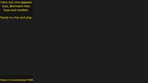 subbear1968 online show from June 23, 9:40 pm