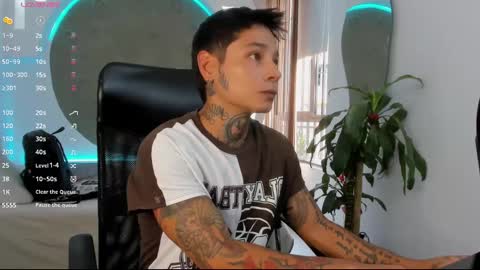 Snapshot of tattokoi chatting on March 9, 7:26 pm tattokoi online show from March 9, 7:26 pm