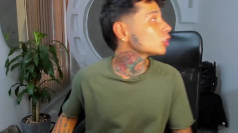 Snapshot of tattokoi chatting on February 7, 10:20 pm tattokoi online show from February 7, 10:20 pm