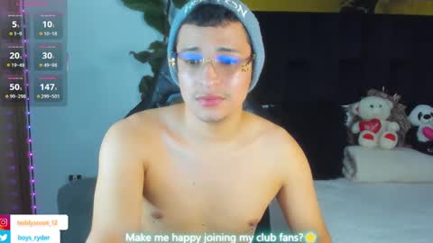  Follow me on Twitter boys ryder and instagram teddyscoot 12  online show from February 22, 8:07 am