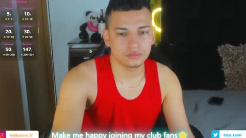  Follow me on Twitter boys ryder and instagram teddyscoot 12  online show from March 7, 12:23 pm
