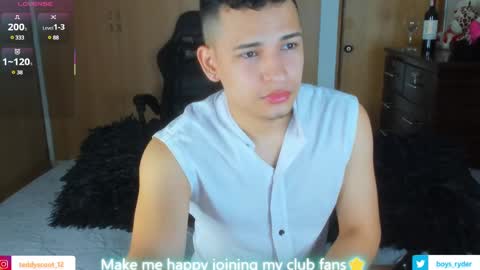  Follow me on Twitter boys ryder and instagram teddyscoot 12  online show from March 4, 10:35 am