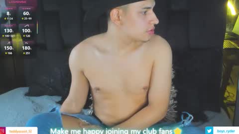  Follow me on Twitter boys ryder and instagram teddyscoot 12  online show from March 5, 10:44 am