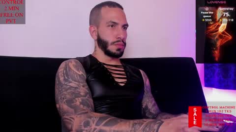 Teo Ferrer online show from April 25, 8:50 pm