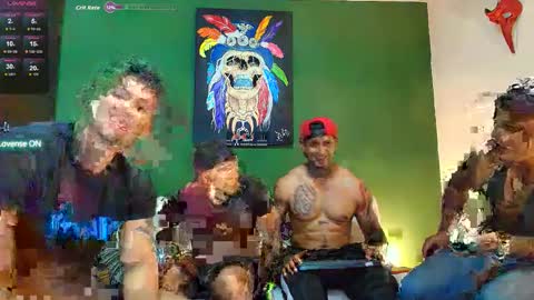 Snapshot of the_golden_boys chatting on October 7, 1:43 am SCOTT THEO KAMERON GENDERSON online show from October 7, 1:43 am