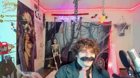 Snapshot of thejohnnystone chatting on October 9, 12:04 am Johnny Stone online show from October 9, 12:04 am