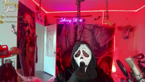 Snapshot of thejohnnystone chatting on October 13, 12:27 am Johnny Stone online show from October 13, 12:27 am