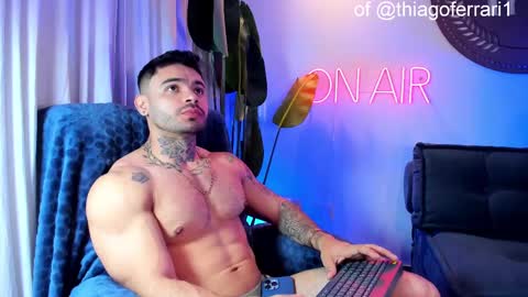 Snapshot of thiagoferrari1 chatting on September 28, 9:40 am thiago online show from September 28, 9:40 am