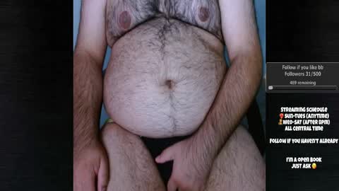 Thickhairybear online show from May 14, 12:41 am