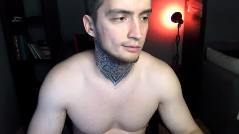 Snapshot of this_is_andy chatting on February 8, 5:18 am Andy online show from February 8, 5:18 am