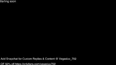 Snapshot of vegasluv702 chatting on February 27, 6:29 am Vegas Love online show from February 27, 6:29 am