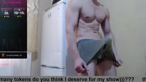 SexyMan online show from September 9, 1:32 pm