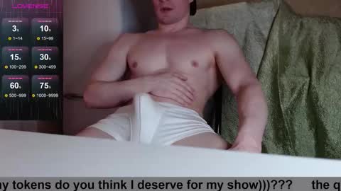 SexyMan online show from March 20, 1:48 pm