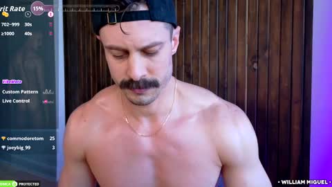 William Miguel online show from April 27, 8:25 pm