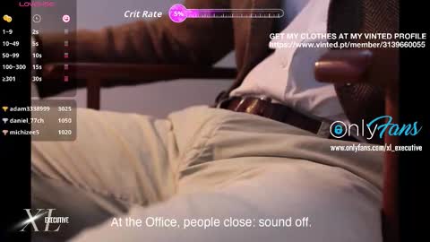 xl_executive online show from March 26, 10:36 pm