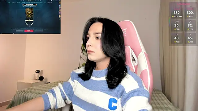 Snapshot of Jiggly__ chatting on October 2, 12:03 am Jiggly online show from October 2, 12:03 am
