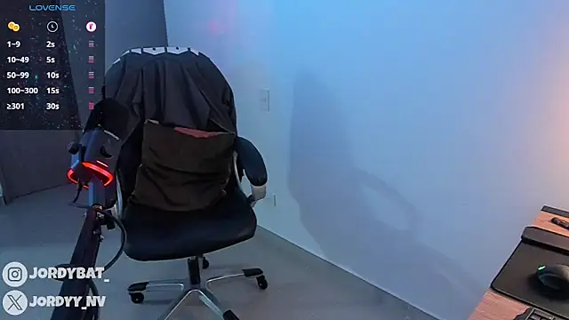 Jordy bat online show from November 3, 1:10 am