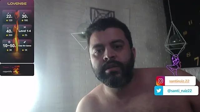 Santi Ruiz2 online show from January 24, 2:30 pm
