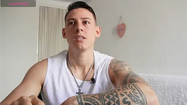 Muscle King Cum online show from April 20, 3:03 pm