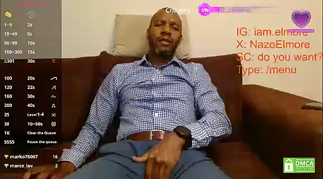 Snapshot of elmorenazost chatting on January 31, 2:37 am elmorenazost online show from January 31, 2:37 am