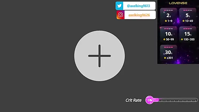 Snapshot of AxelKing1326 chatting on February 9, 10:43 pm AxelKing1326 online show from February 9, 10:43 pm