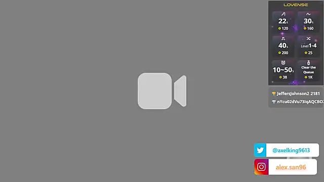 Snapshot of AxelKing1326 chatting on October 12, 10:26 pm AxelKing1326 online show from October 12, 10:26 pm