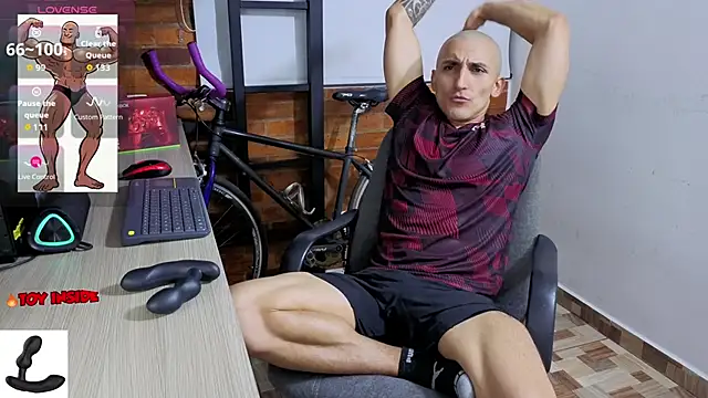 Marck Muscle online show from April 21, 1:53 am