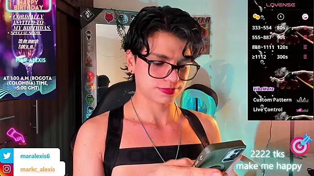 marckalexis online show from March 13, 10:49 pm