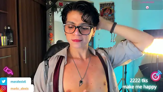 marckalexis online show from April 16, 9:39 pm