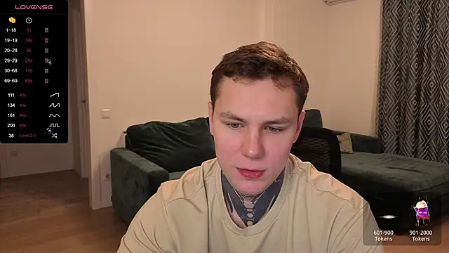 Lechery boy online show from December 2, 7:17 pm