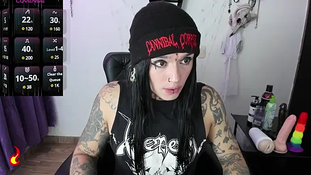 Goth ink online show from March 13, 7:28 pm