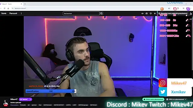 Mikev online show from September 18, 6:10 pm