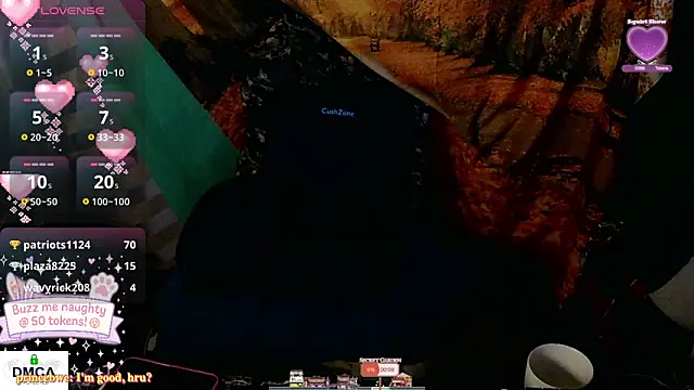 Snapshot of tashakaixxx chatting on October 17, 5:55 am tashakaixxx online show from October 17, 5:55 am