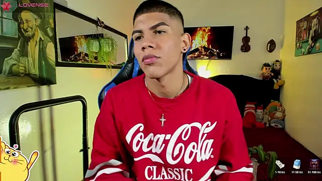 Damian latinxxx online show from April 26, 3:15 am