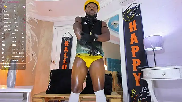 RicoBrown777  online show from October 17, 5:11 am