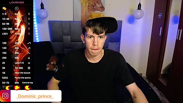 DominicPrince online show from October 22, 5:00 am