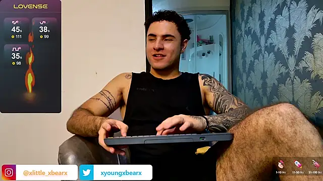 Snapshot of xlittle_xbearx chatting on January 24, 1:13 am xlittle xbearx online show from January 24, 1:13 am