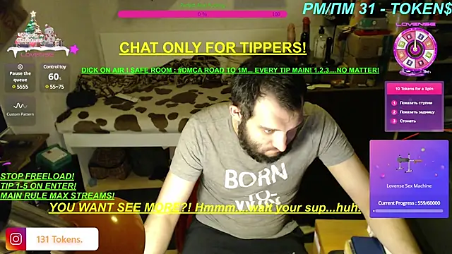 Snapshot of BISEXGOOD777 chatting on January 2, 8:24 pm BISEXGOOD777 online show from January 2, 8:24 pm