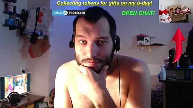 Snapshot of BISEXGOOD777 chatting on December 8, 8:30 am BISEXGOOD777 online show from December 8, 8:30 am