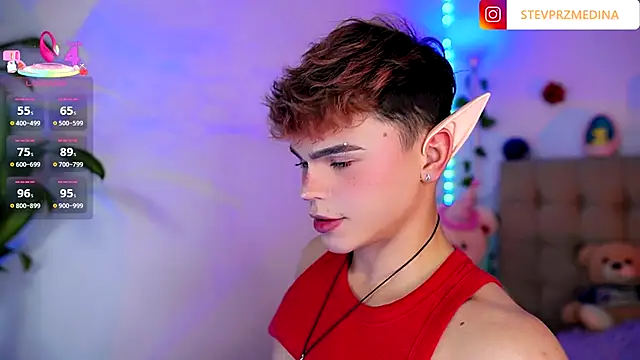 Snapshot of PRINCE_STEV chatting on October 14, 12:28 am PRINCE STEV online show from October 14, 12:28 am