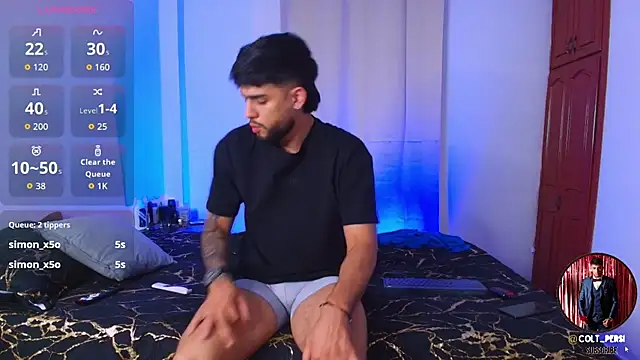 Colt Perci online show from October 21, 4:26 am